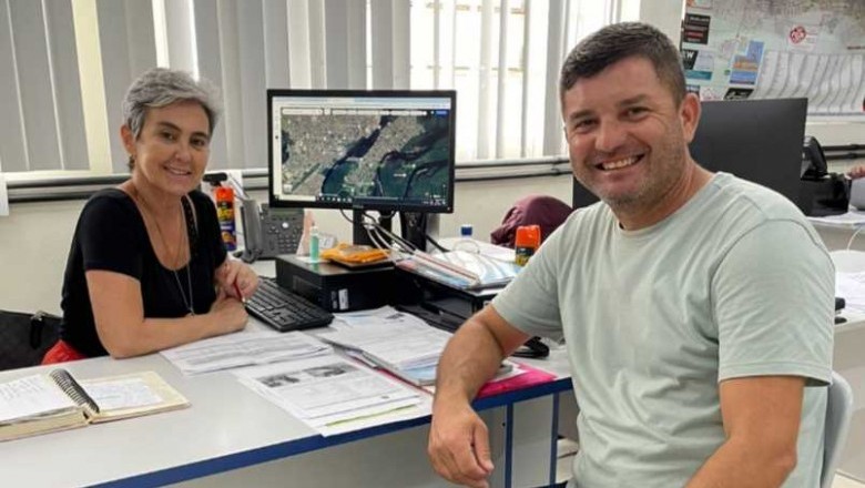 Mobilidade Urbana foi o assunto principal na reunião entre o Vereador Aldo Neves e a Secretária de Planejamento e Gestão, Vânia Foes