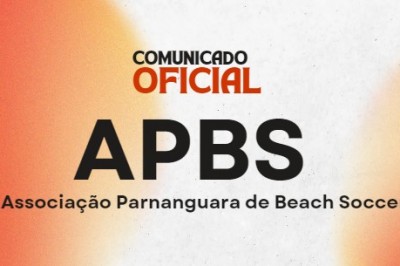 Comunicado Oficial da Associação Parnanguara de Beach Soccer 