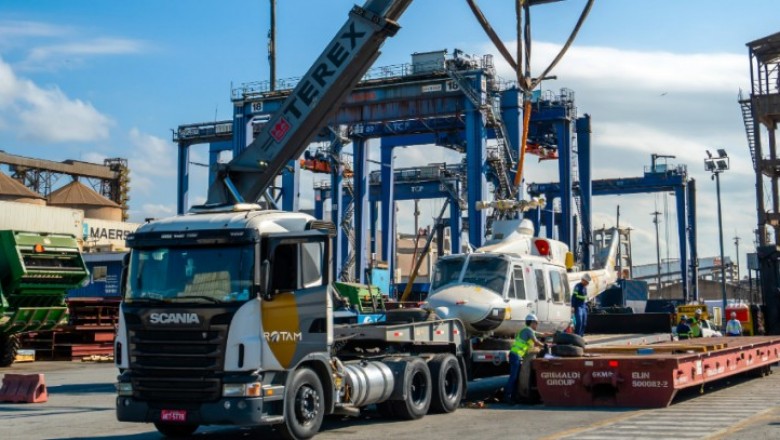 TCP recebe importação de helicóptero Bell 412