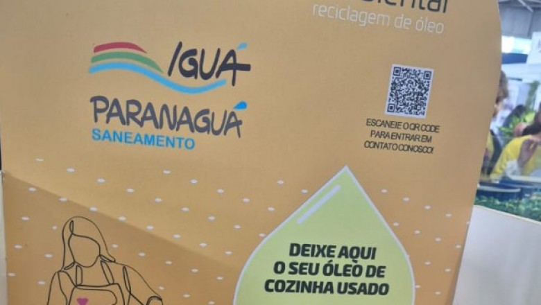 A Paranaguá Saneamento orienta sobre o descarte correto do óleo de cozinha
