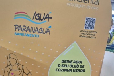 A Paranaguá Saneamento orienta sobre o descarte correto do óleo de cozinha
