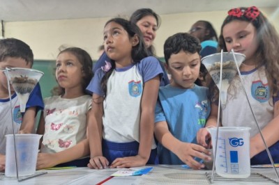 Paranaguá Saneamento leva arte, ciência e tecnologia a escolas públicas da cidade