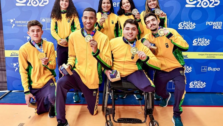 Parnanguara conquista ouro nos Jogos Parapan-Americanos de Jovens de Santiago 2025
