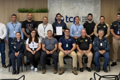 TCP é reconhecida por seguir padrões internacionais de segurança portuária