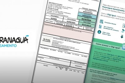Fatura de &aacute;gua ter&aacute; novo modelo a partir de janeiro de 2026