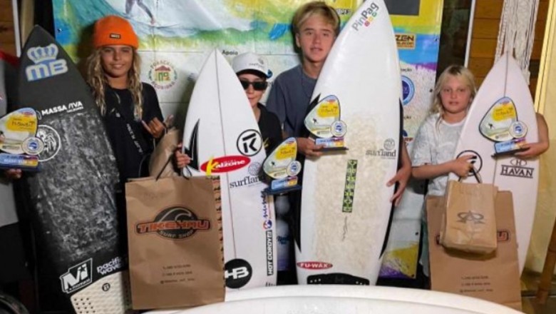 Rafa Acom participa da 3a Etapa do Catarinense no circuito Hawaii Floripa