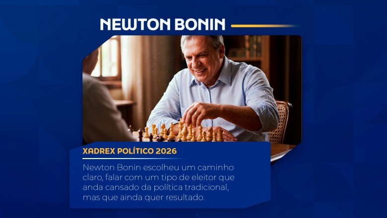 Presen&ccedil;a como Estrat&eacute;gia: Newton Bonin Movimenta o Xadrez Pol&iacute;tico de 2026